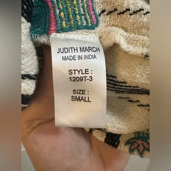 Judith March Off-shoulder Cactus Print top size Small - Picture 5 of 9